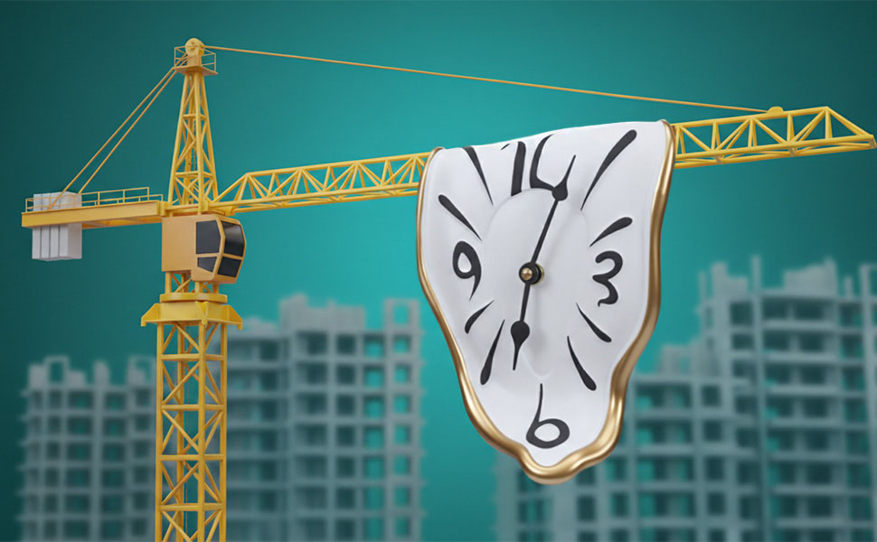 Доля новостроек с задержкой ввода за год выросла вдвое