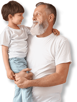 Дедушка с внуком и кредит наличными пенсионерам